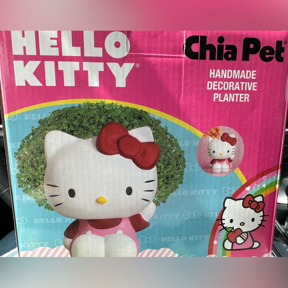 Hello Kitty Chia Planter
